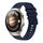 Per Huawei Watch 4 Pro cinturino in silicone ondulato punteggiato cucito da 22 mm (blu navy) Per Huawei Watch 4 Pro cinturino in silicone ondulato punteggiato cucito da 22 mm (blu navy)