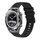 Per Huawei Watch Ultimate Wavy Dotted Stitched 22mm Cinturino in silicone (nero) Per Huawei Watch Ultimate Wavy Dotted Stitched 22mm Cinturino in silicone (nero)