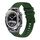 Per Huawei Watch Ultimate Wavy Dotted Stitched 22mm Cinturino in silicone (verde militare) Per Huawei Watch Ultimate Wavy Dotted Stitched 22mm Cinturino in silicone (verde militare)