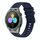 Per Huawei Watch GT 3 SE Cinturino in silicone ondulato punteggiato cucito da 22 mm (blu navy) Per Huawei Watch GT 3 SE Cinturino in silicone ondulato punteggiato cucito da 22 mm (blu navy)