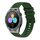 Per Huawei Watch GT 3 SE Cinturino in silicone ondulato punteggiato cucito da 22 mm (verde militare) Per Huawei Watch GT 3 SE Cinturino in silicone ondulato punteggiato cucito da 22 mm (verde militare)