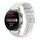 Per Huawei Watch 3 Pro Nuovo cinturino in silicone ondulato punteggiato cucito da 22 mm (bianco) Per Huawei Watch 3 Pro Nuovo cinturino in silicone ondulato punteggiato cucito da 22 mm (bianco)