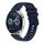 Per Huawei Watch GT 3 46mm Cinturino in silicone ondulato punteggiato cucito 22mm (blu navy) Per Huawei Watch GT 3 46mm Cinturino in silicone ondulato punteggiato cucito 22mm (blu navy)