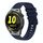 Per Huawei Watch GT Runner Wavy Dotted Stitched 22mm Cinturino in silicone (blu navy) Per Huawei Watch GT Runner Wavy Dotted Stitched 22mm Cinturino in silicone (blu navy)