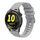 Per Huawei Watch GT Runner Wavy Dotted Stitched 22mm Cinturino in silicone (grigio) Per Huawei Watch GT Runner Wavy Dotted Stitched 22mm Cinturino in silicone (grigio)