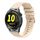 Per Huawei Watch GT Runner Wavy Dotted Stitched 22mm Cinturino in silicone (color crema) Per Huawei Watch GT Runner Wavy Dotted Stitched 22mm Cinturino in silicone (color crema)