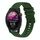 Per Garmin Forerunner 255 cinturino in silicone ondulato punteggiato cucito da 22 mm (verde militare) Per Garmin Forerunner 255 cinturino in silicone ondulato punteggiato cucito da 22 mm (verde militare)