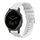 Per Garmin Vivoactive 4 Cinturino in silicone ondulato punteggiato cucito da 22 mm (bianco) Per Garmin Vivoactive 4 Cinturino in silicone ondulato punteggiato cucito da 22 mm (bianco)