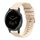 Per Garmin Vivoactive 4 Wavy Dotted Stitched 22mm Cinturino in silicone (color crema) Per Garmin Vivoactive 4 Wavy Dotted Stitched 22mm Cinturino in silicone (color crema)
