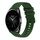 Per Xiaomi Watch S2 Cinturino in silicone ondulato punteggiato cucito da 22 mm (verde militare) Per Xiaomi Watch S2 Cinturino in silicone ondulato punteggiato cucito da 22 mm (verde militare)