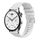 Per Xiaomi Watch S1 Pro Cinturino in silicone ondulato punteggiato cucito da 22 mm (bianco) Per Xiaomi Watch S1 Pro Cinturino in silicone ondulato punteggiato cucito da 22 mm (bianco)