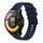 Per Xiaomi Watch S1 Active Wavy Dotted Stitched 22mm Cinturino in silicone (blu navy) Per Xiaomi Watch S1 Active Wavy Dotted Stitched 22mm Cinturino in silicone (blu navy)