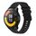 Per Xiaomi Watch S1 Active Wavy Dotted Stitched 22mm Cinturino in silicone (nero) Per Xiaomi Watch S1 Active Wavy Dotted Stitched 22mm Cinturino in silicone (nero)