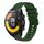 Per Xiaomi Watch S1 Active Wavy Dotted Stitched 22mm Cinturino in silicone (verde militare) Per Xiaomi Watch S1 Active Wavy Dotted Stitched 22mm Cinturino in silicone (verde militare)