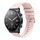 Per Xiaomi Watch S1 Cinturino in silicone ondulato punteggiato cucito da 22 mm (rosa) Per Xiaomi Watch S1 Cinturino in silicone ondulato punteggiato cucito da 22 mm (rosa)