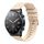 Per Xiaomi Watch S1 Cinturino in silicone ondulato punteggiato cucito da 22 mm (color crema) Per Xiaomi Watch S1 Cinturino in silicone ondulato punteggiato cucito da 22 mm (color crema)