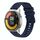 Per Xiaomi Watch Color 2 Cinturino in silicone ondulato punteggiato cucito da 22 mm (blu navy) Per Xiaomi Watch Color 2 Cinturino in silicone ondulato punteggiato cucito da 22 mm (blu navy)