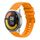 Per Xiaomi Watch Color 2 Cinturino in silicone ondulato punteggiato cucito da 22 mm (giallo ambra) Per Xiaomi Watch Color 2 Cinturino in silicone ondulato punteggiato cucito da 22 mm (giallo ambra)