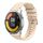 Per Xiaomi Watch Color 2 Cinturino in silicone ondulato punteggiato cucito da 22 mm (color crema) Per Xiaomi Watch Color 2 Cinturino in silicone ondulato punteggiato cucito da 22 mm (color crema)