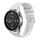 Per Xiaomi Watch Color Wavy Dotted Stitched 22mm Cinturino in silicone per orologio (bianco) Per Xiaomi Watch Color Wavy Dotted Stitched 22mm Cinturino in silicone per orologio (bianco)