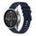 Per Xiaomi Watch Color Wavy Dotted Stitched 22mm Cinturino in silicone per orologio (blu navy) Per Xiaomi Watch Color Wavy Dotted Stitched 22mm Cinturino in silicone per orologio (blu navy)
