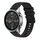 Per Xiaomi Watch Color Wavy Dotted Stitched 22mm Cinturino in silicone per orologio (nero) Per Xiaomi Watch Color Wavy Dotted Stitched 22mm Cinturino in silicone per orologio (nero)