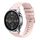 Per Xiaomi Watch Color Wavy Dotted Stitched 22mm Cinturino in silicone per orologio (rosa) Per Xiaomi Watch Color Wavy Dotted Stitched 22mm Cinturino in silicone per orologio (rosa)