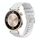 Per Huawei Watch GT 4 41mm Cinturino in silicone ondulato punteggiato cucito 18mm (bianco) Per Huawei Watch GT 4 41mm Cinturino in silicone ondulato punteggiato cucito 18mm (bianco)