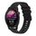 Per Garmin Forerunner 255S cinturino in silicone ondulato punteggiato cucito da 18 mm (nero) Per Garmin Forerunner 255S cinturino in silicone ondulato punteggiato cucito da 18 mm (nero)