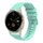 Per Garmin Venu 2S Wavy Dots Stitched 18mm cinturino in silicone (verde acqua) Per Garmin Venu 2S Wavy Dots Stitched 18mm cinturino in silicone (verde acqua)
