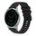 Per Garmin Active S Wavy Dotted Stitched 18mm Cinturino in silicone (nero) Per Garmin Active S Wavy Dotted Stitched 18mm Cinturino in silicone (nero)