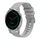 Per Garmin Active S Wavy Dots Stitched 18mm cinturino in silicone (grigio) Per Garmin Active S Wavy Dots Stitched 18mm cinturino in silicone (grigio)