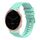 Per Garmin Vivoactive 4S Wavy Dots Stitched 18mm cinturino in silicone (verde acqua) Per Garmin Vivoactive 4S Wavy Dots Stitched 18mm cinturino in silicone (verde acqua)
