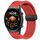 Per Honor Watch GS 4 Window Blind Magnetic Buckle 22mm Cinturino in silicone (rosso) Per Honor Watch GS 4 Window Blind Magnetic Buckle 22mm Cinturino in silicone (rosso)