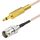 Cavo adattatore stereo coassiale BNC femmina da 30 cm a 3,5 mm maschio, alimentazione audio RG316 Cavo adattatore stereo coassiale BNC femmina da 30 cm a 3,5 mm maschio, alimentazione audio RG316