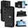 Per Xiaomi 14T Custodia per telefono in pelle con texture rombica e cordino (nero) Per Xiaomi 14T Custodia per telefono in pelle con texture rombica e cordino (nero)