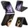 Per Xiaomi Mix Flip Wristband Custodia in pelle per telefono posteriore (nero) Per Xiaomi Mix Flip Wristband Custodia in pelle per telefono posteriore (nero)