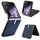Per Xiaomi Mix Flip Litchi Texture Card Slots Back Cover Custodia per telefono (blu)