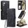 Per Samsung Galaxy S23 FE 5G Custodia in pelle goffrata Skin Feel Totem (nero) Per Samsung Galaxy S23 FE 5G Custodia in pelle goffrata Skin Feel Totem (nero)