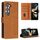 Per Samsung Galaxy Z Fold6 Custodia per telefono pieghevole in pelle con fibbia e texture in vitello con cuciture (marrone) Per Samsung Galaxy Z Fold6 Custodia per telefono pieghevole in pelle con fibbia e texture in vitello con cuciture (marrone)