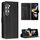 Per Samsung Galaxy Z Fold6 Custodia per telefono pieghevole in pelle con fibbia e trama in vitello con cuciture (nero) Per Samsung Galaxy Z Fold6 Custodia per telefono pieghevole in pelle con fibbia e trama in vitello con cuciture (nero)