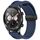 Per Honor Watch Dream Window Blind Fibbia magnetica 22mm Cinturino in silicone (blu notte) Per Honor Watch Dream Window Blind Fibbia magnetica 22mm Cinturino in silicone (blu notte)