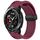 Per Honor Watch GS Pro Window Blind Magnetic Buckle 22mm Cinturino in silicone (rosso vino) Per Honor Watch GS Pro Window Blind Magnetic Buckle 22mm Cinturino in silicone (rosso vino)