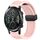 Per Honor Magic Watch 2 46mm Window Blind Fibbia magnetica 22mm Cinturino in silicone (rosa) Per Honor Magic Watch 2 46mm Window Blind Fibbia magnetica 22mm Cinturino in silicone (rosa)