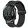 Per Honor Magic Watch 2 46mm Window Blind Fibbia magnetica 22mm Cinturino in silicone (nero) Per Honor Magic Watch 2 46mm Window Blind Fibbia magnetica 22mm Cinturino in silicone (nero)