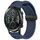 Per Honor Magic Watch 2 46mm Window Blind Fibbia magnetica 22mm Cinturino in silicone (blu notte)