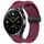 Per Xiaomi Watch 2 Window Blind Fibbia magnetica 22mm Cinturino in silicone (rosso vino) Per Xiaomi Watch 2 Window Blind Fibbia magnetica 22mm Cinturino in silicone (rosso vino)