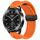 Per Xiaomi Watch S3 Window Blind Fibbia magnetica 22mm Cinturino in silicone (arancione)