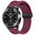 Per Xiaomi Watch S3 Window Blind Fibbia magnetica 22mm Cinturino in silicone (rosso vino) Per Xiaomi Watch S3 Window Blind Fibbia magnetica 22mm Cinturino in silicone (rosso vino)