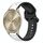 Per Garmin Vivomove Trend 20mm Convex Loop Cinturino in silicone bicolore (bianco + nero) Per Garmin Vivomove Trend 20mm Convex Loop Cinturino in silicone bicolore (bianco + nero)